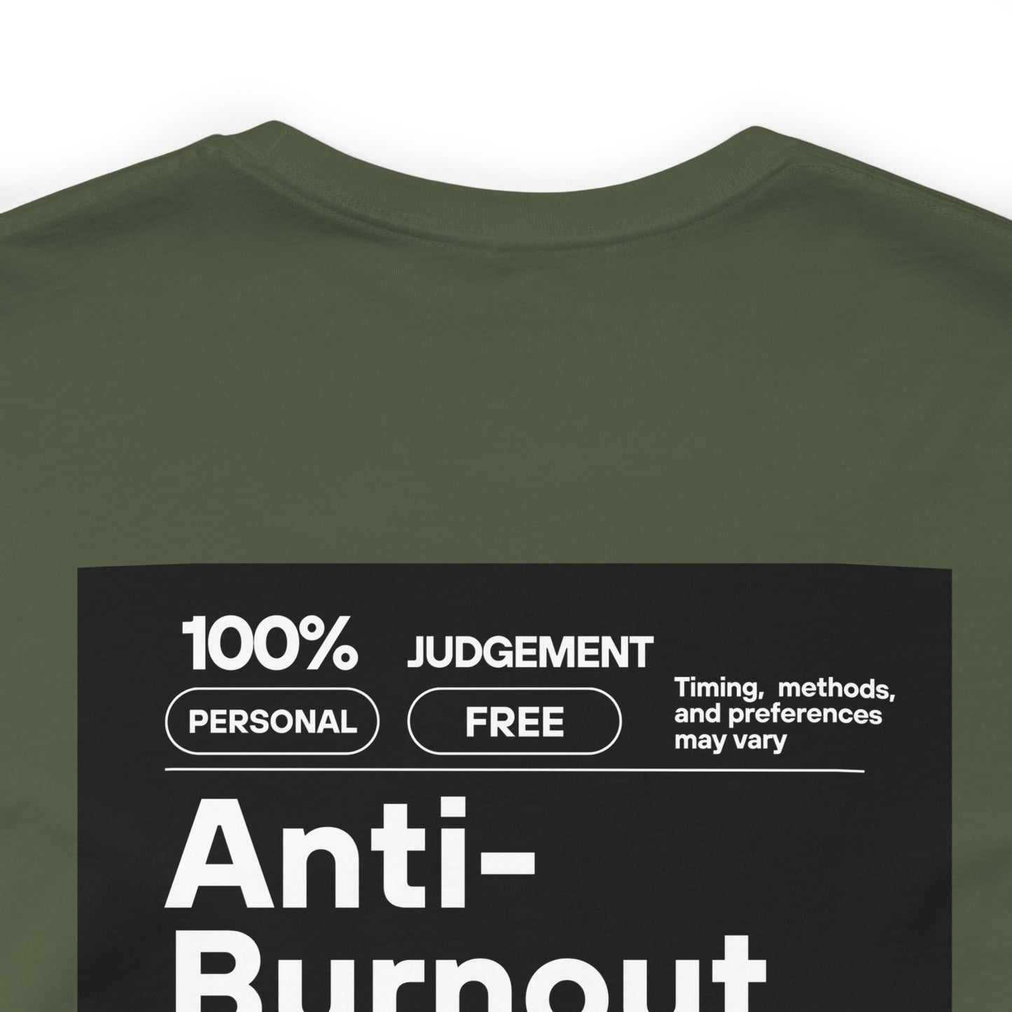 Anti-Burnout Behavior Crewneck T-shirt