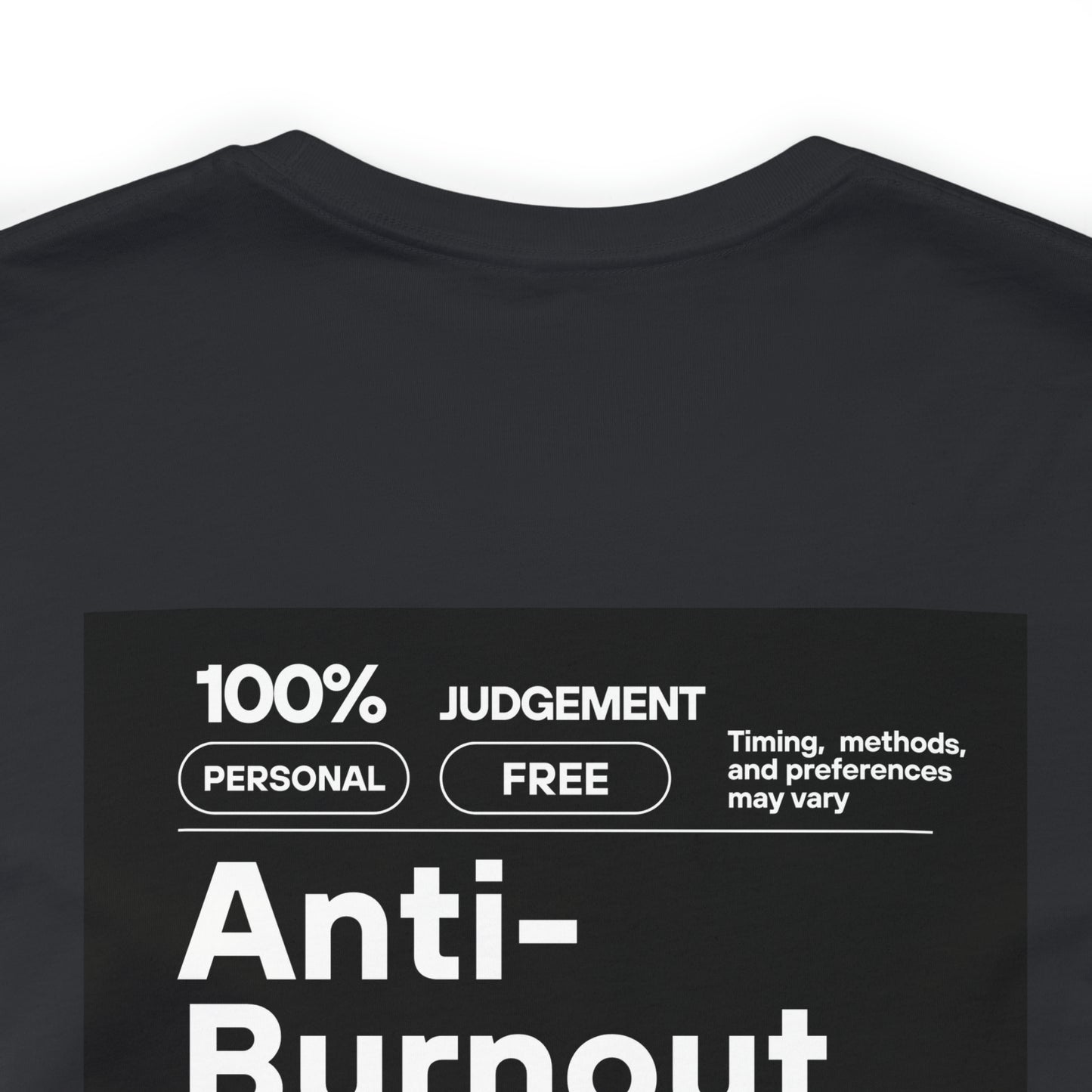 Anti-Burnout Behavior Crewneck T-shirt